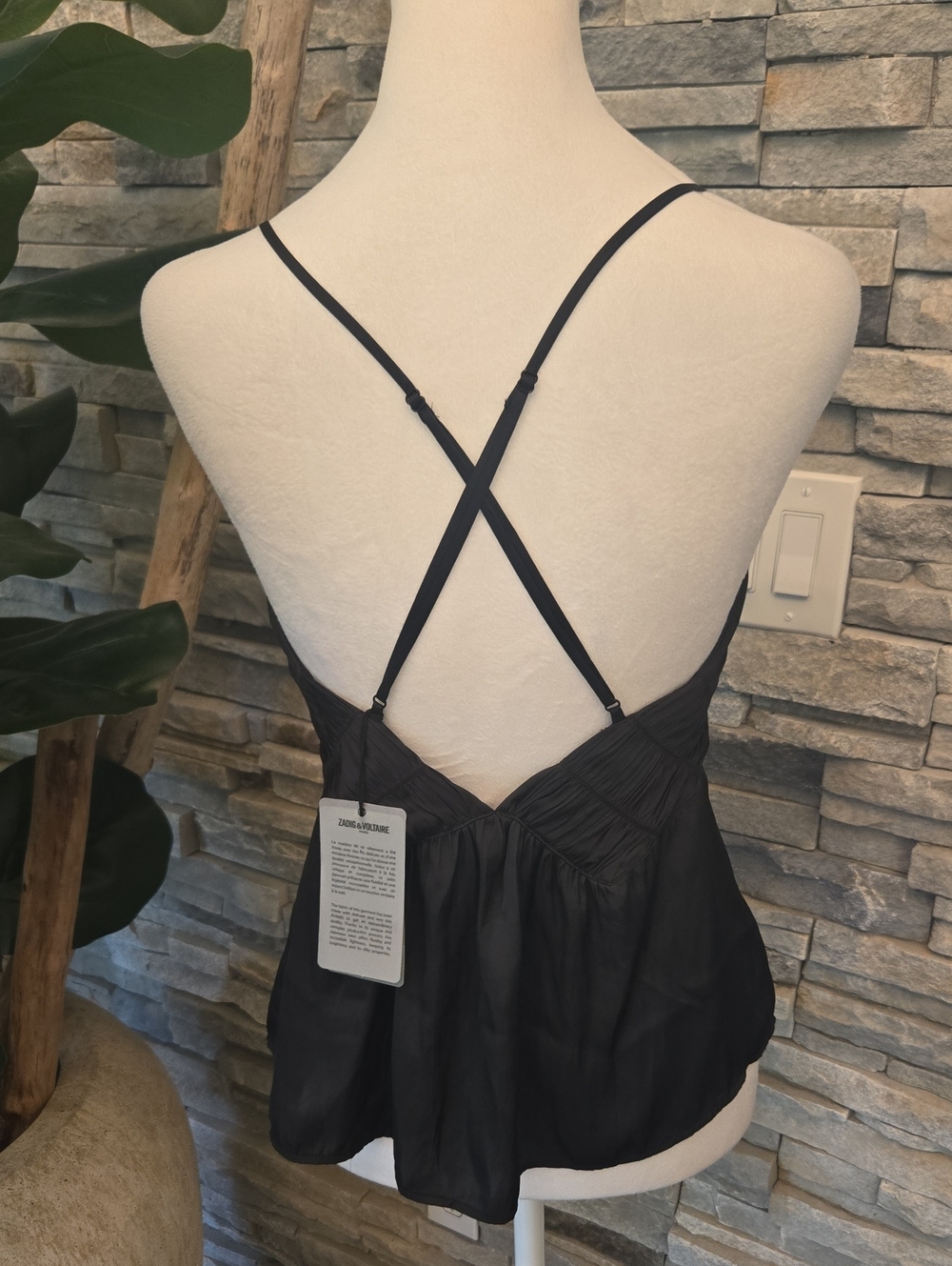 Zadig & Voltaire Cayonne Satin Camisole - Picture 3 of 6